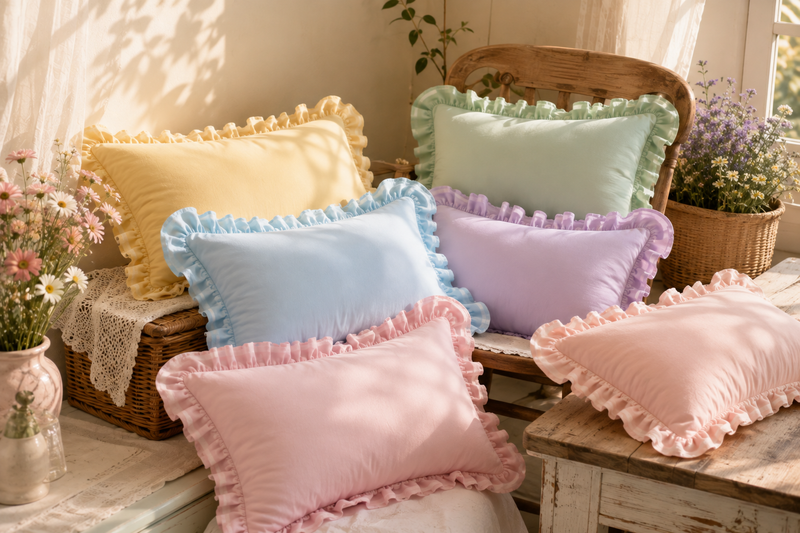 Ruffled Pillow Covers (Mix & Match)