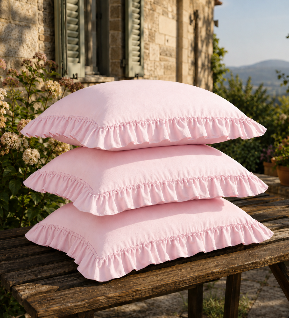 Bubblegum Macaron Pillow Cover Set (Mix & Match) – 100% Cotton