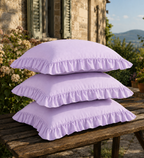 Lavender Macaron Pillow Cover Set (Mix & Match) – 100% Cotton