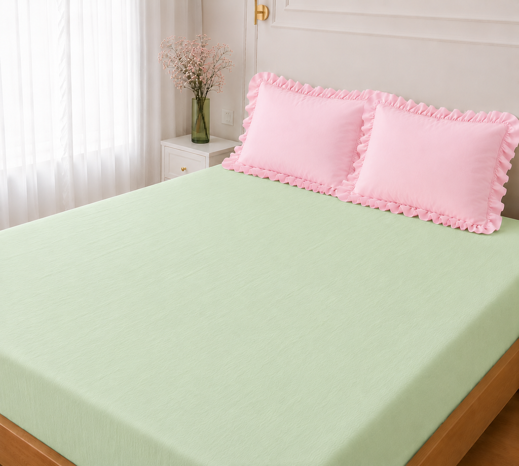 Guava Gelato Bedsheet Set – 100% Cotton