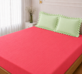Watermelon Mint Sorbet Bedsheet Set – 100% Cotton