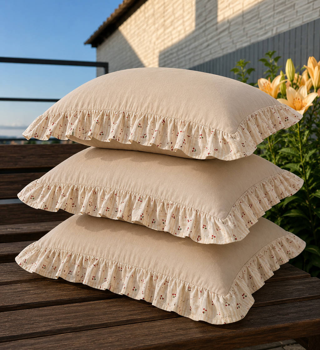 Sand Notes Bedding set - 100% Cotton Queen Size