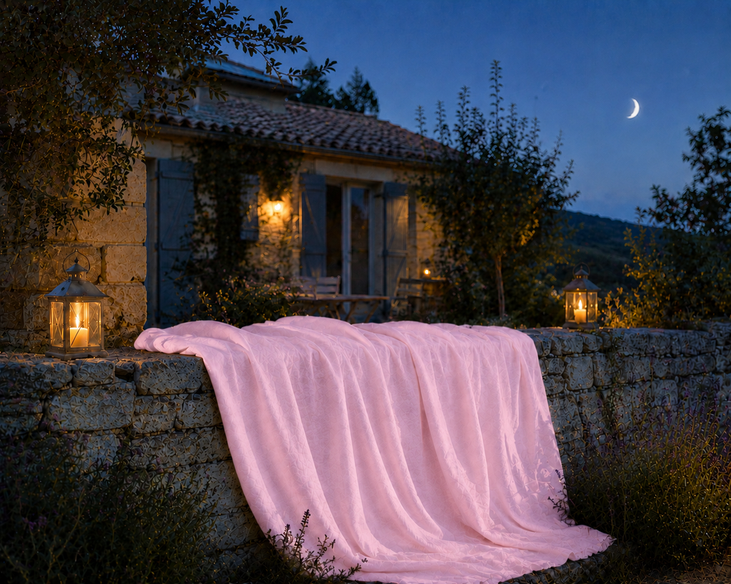 Cherry Meadow Bedsheet Set – 100% Cotton