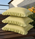 Lime green Bedsheet set - 100% Cotton Queen Size