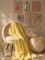 Lemon Popsicle Flat Sheet (Mix & Match) – 100% Cotton