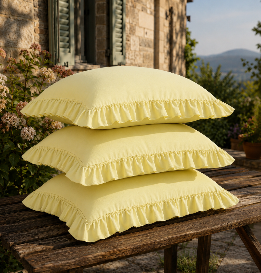 Lemon Popsicle Pillow Cover Set (Mix & Match) – 100% Cotton